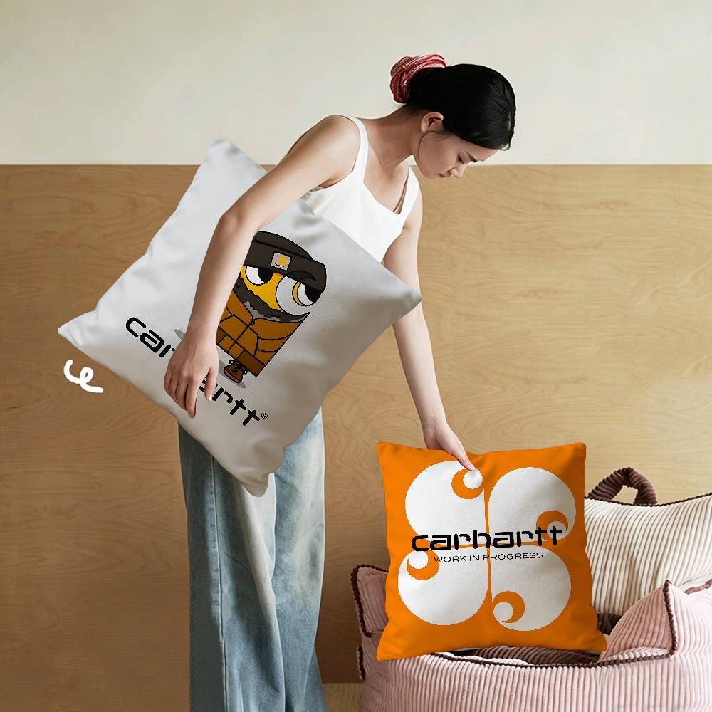 Home Decor Logo Design - C-Carharttes LOGO Maple Design Cushion Cover