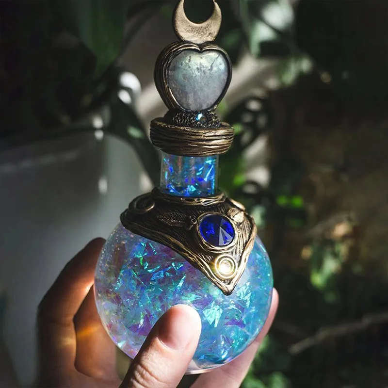 Home Decor Garden Ideas - Magic Potion Bottle Decoration Resin Crafts