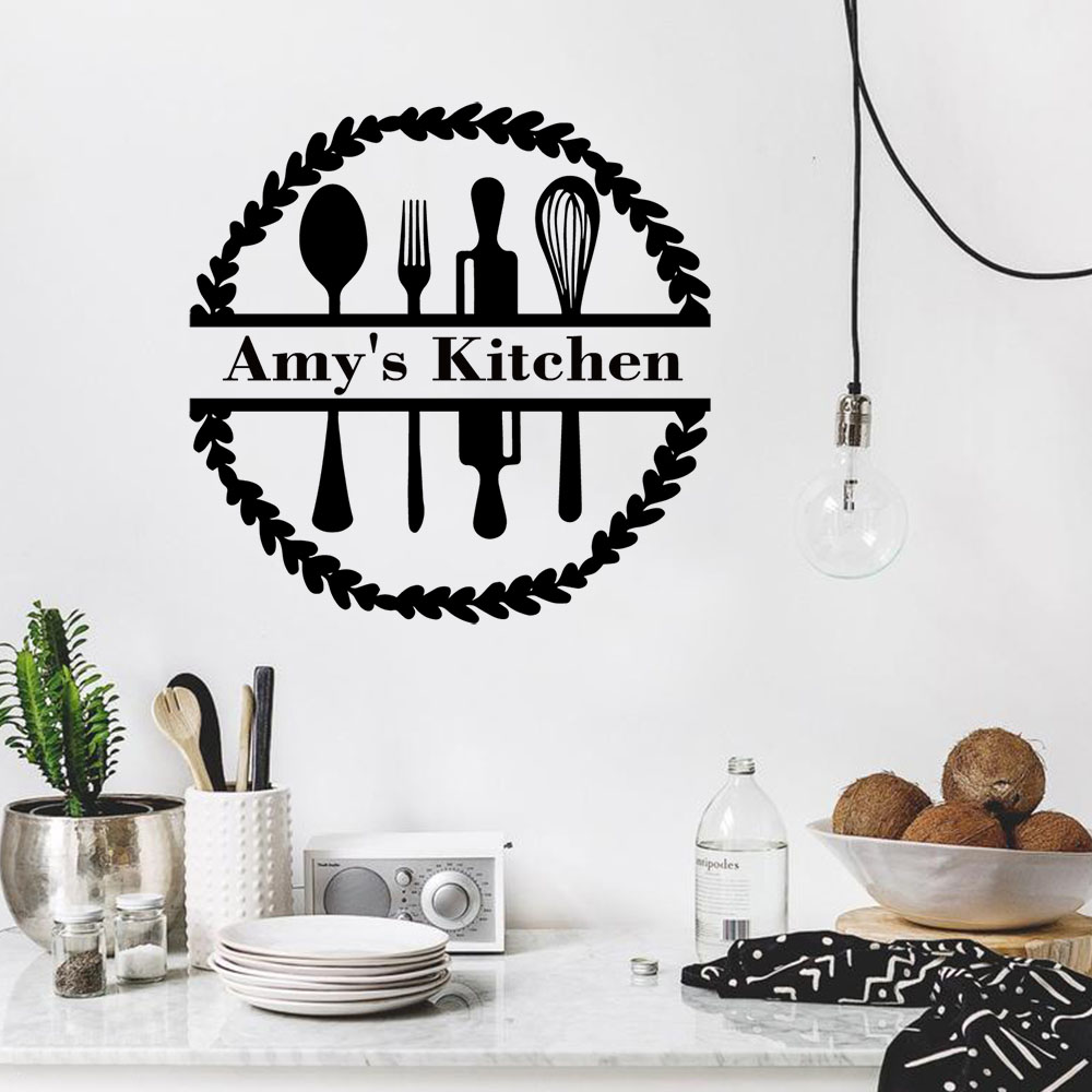 1PC Creative Kitchenware Custo - Home Decor Wall Stickers 评论和价格
