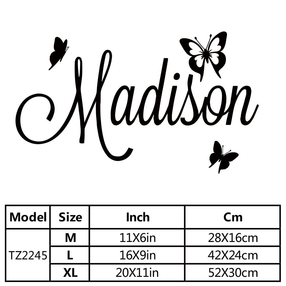 1pc New Design Personalize Cus - Home Decor Wall Stickers 评论和价格
