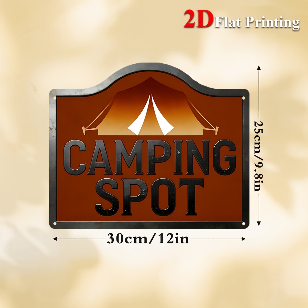 1pc 2D Flat Sign Artwork Depic - Home Decor Locations 评论和价格