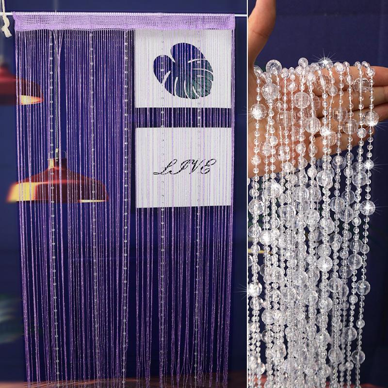 1pcs 100*200cm Crystal Beaded  - Room Divider Screen 评论和价格