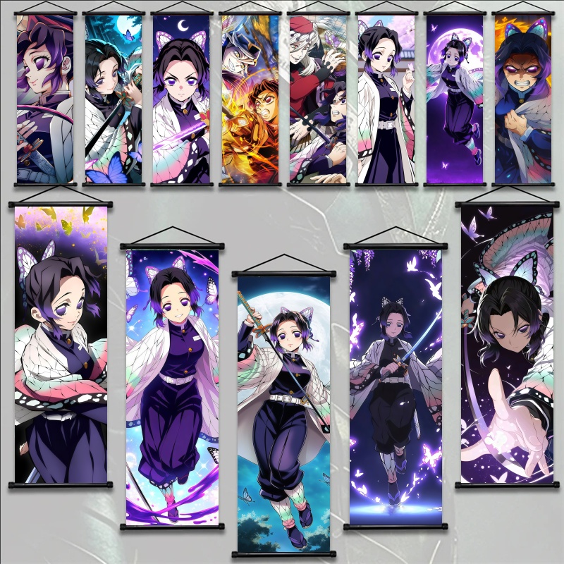 Shinobu Kocho Demon Slayer Art - Home Decor Painting 评论和价格