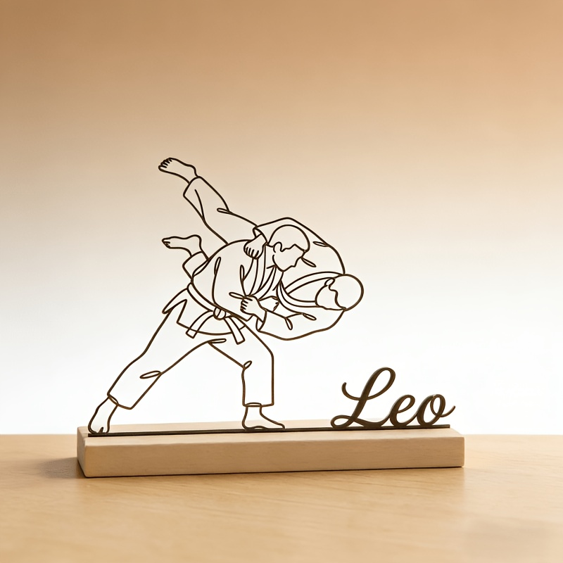 Custom Engraved Judo Martial A - Home Decor Unique 评论和价格