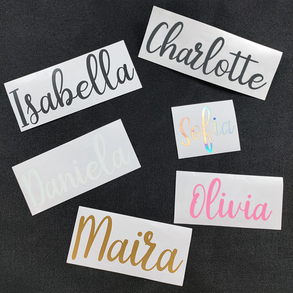 1PC Customizable Name Removabl - Home Decor Wall Stickers 评论和价格