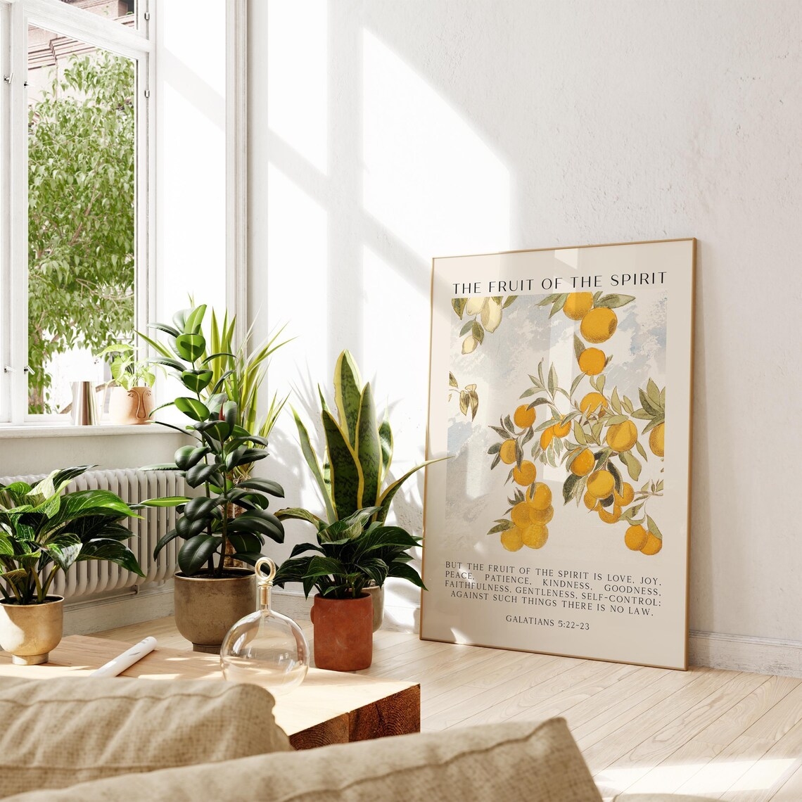 Modern The Fruit Of The Spirit - Home Decor Quotes 评论和价格