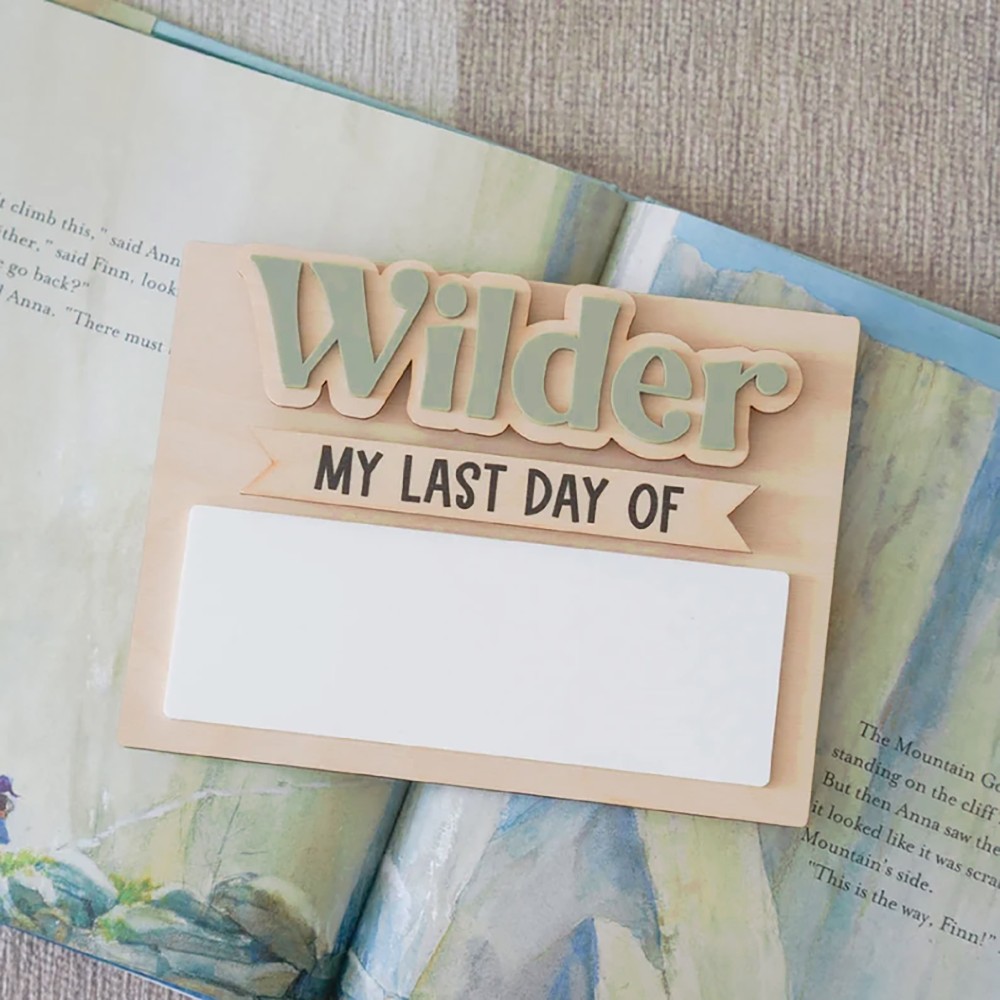 1Pc Custom First and Last Day  - Home Decor Unique 评论和价格