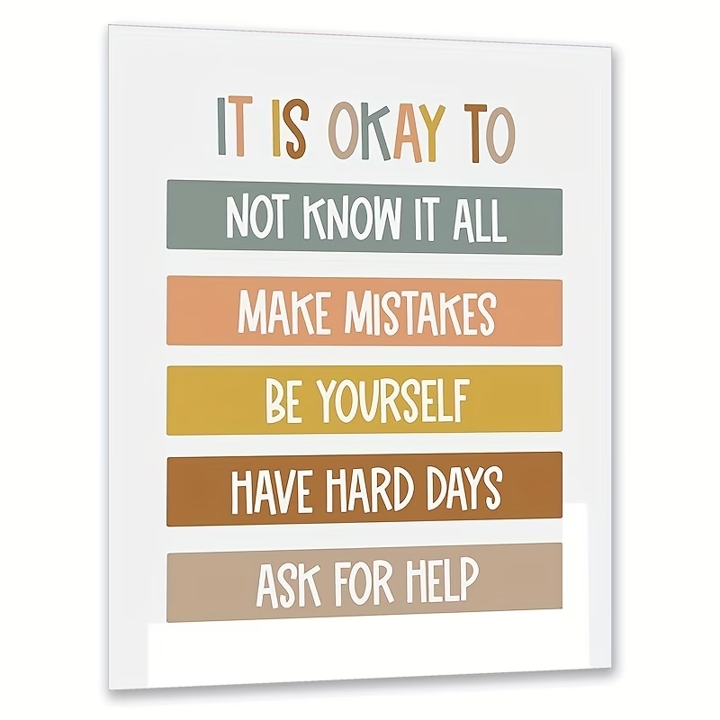Modern Bohemian Classroom Educ - Home Decor Quotes 评论和价格