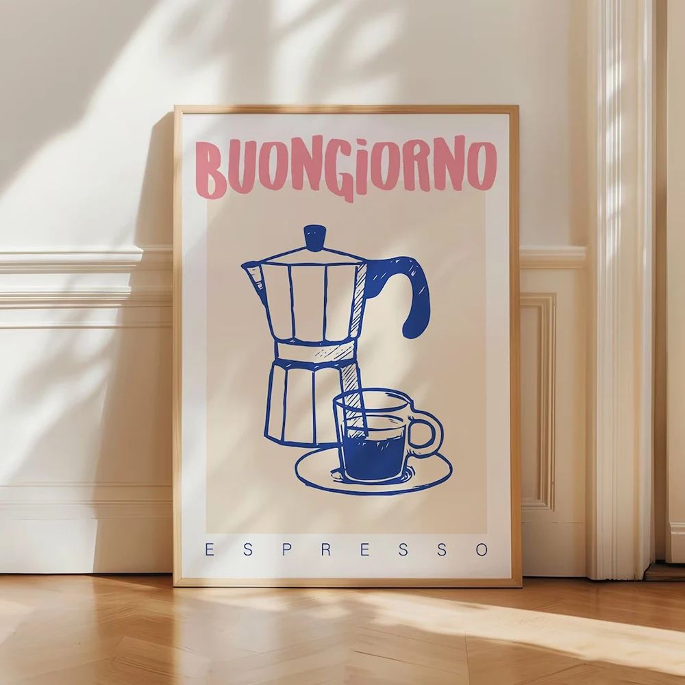 Modern Coffee Espresso Wall Ar - Home Decor Nz 评论和价格