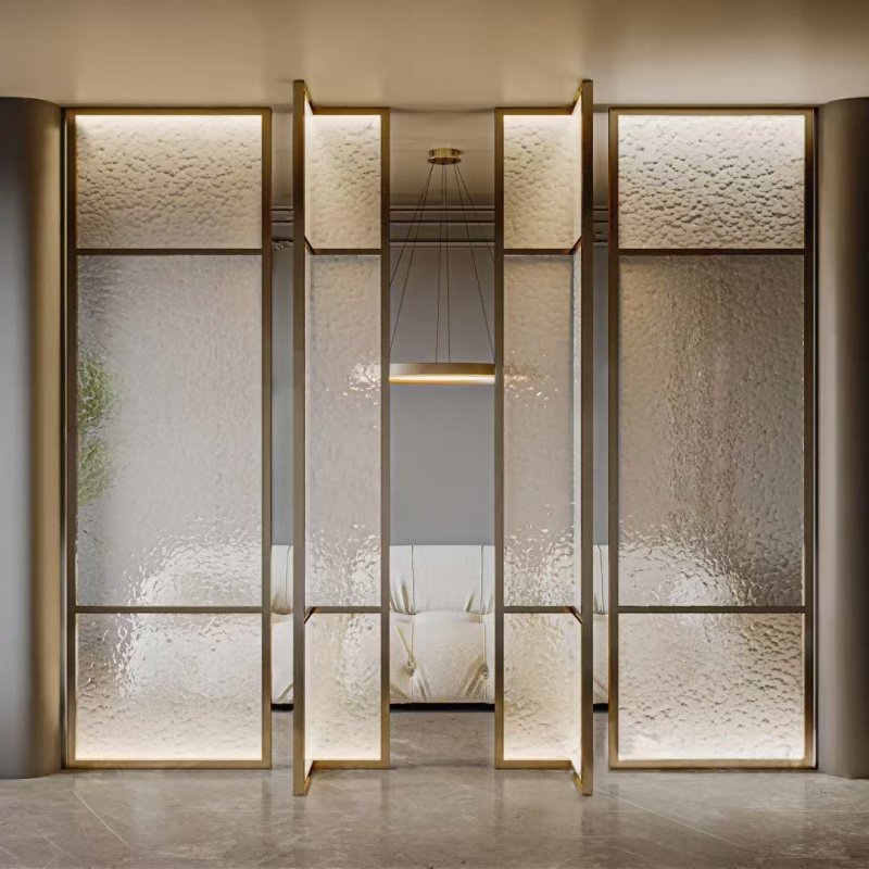 custom.Modern Stainless Steel  - Room Divider Screen 评论和价格