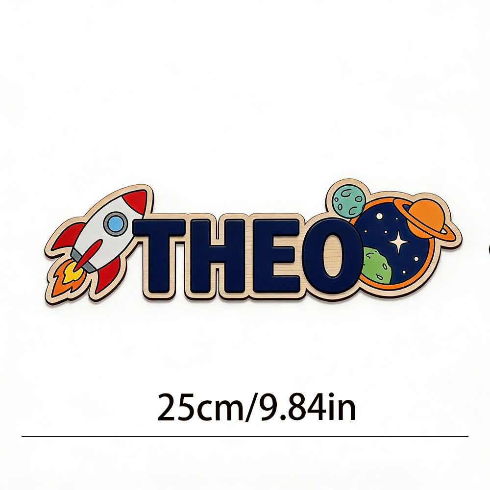Personalized Space Rocket Name - Home Decor Com 评论和价格