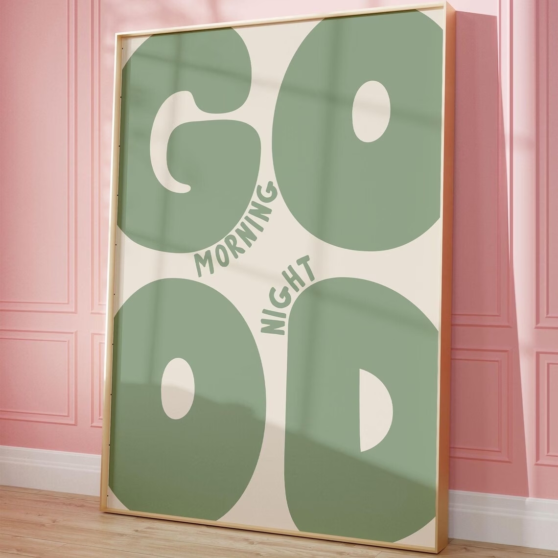 Modern Green Good Morning Good - Home Decor Quotes 评论和价格