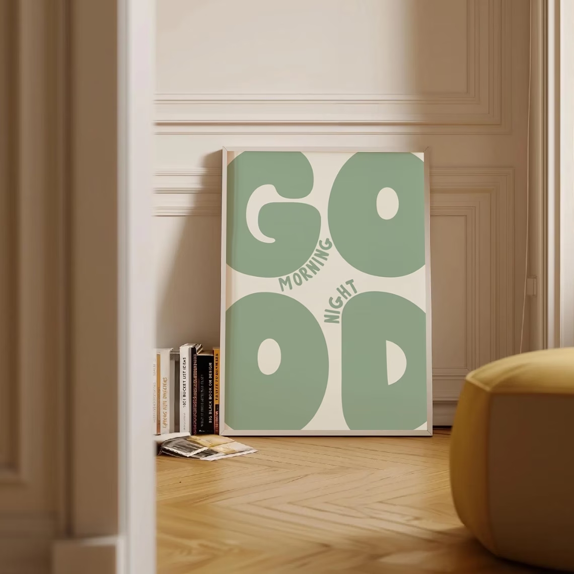 Modern Green Good Morning Good - Home Decor Quotes 评论和价格