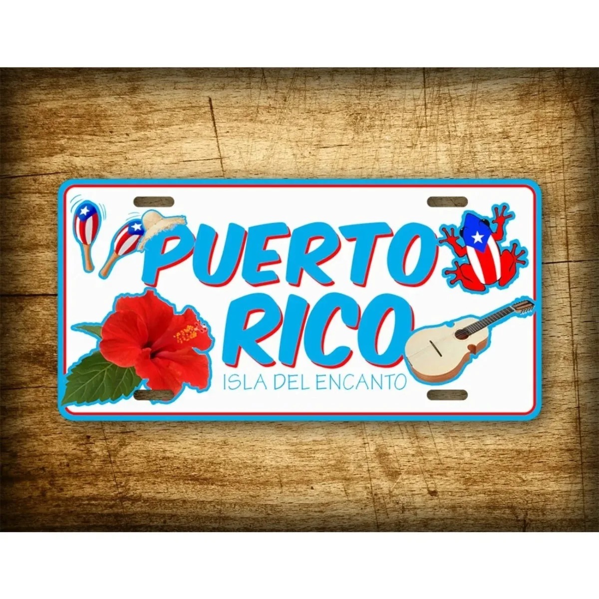Personalized Puerto Rico Isla  - Home Decor Theme 评论和价格