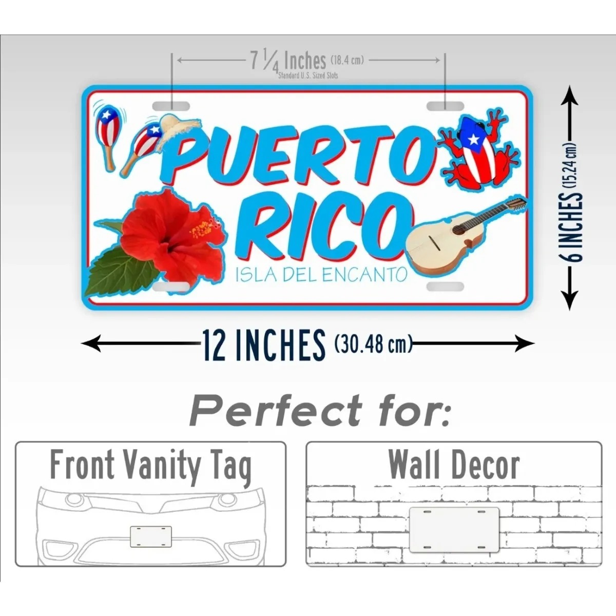 Personalized Puerto Rico Isla  - Home Decor Theme 评论和价格