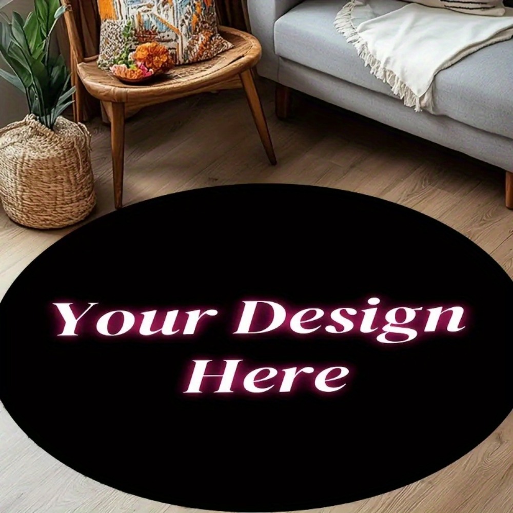1pc Customized Rug Your Design - Home Decor Logo Design 评论和价格