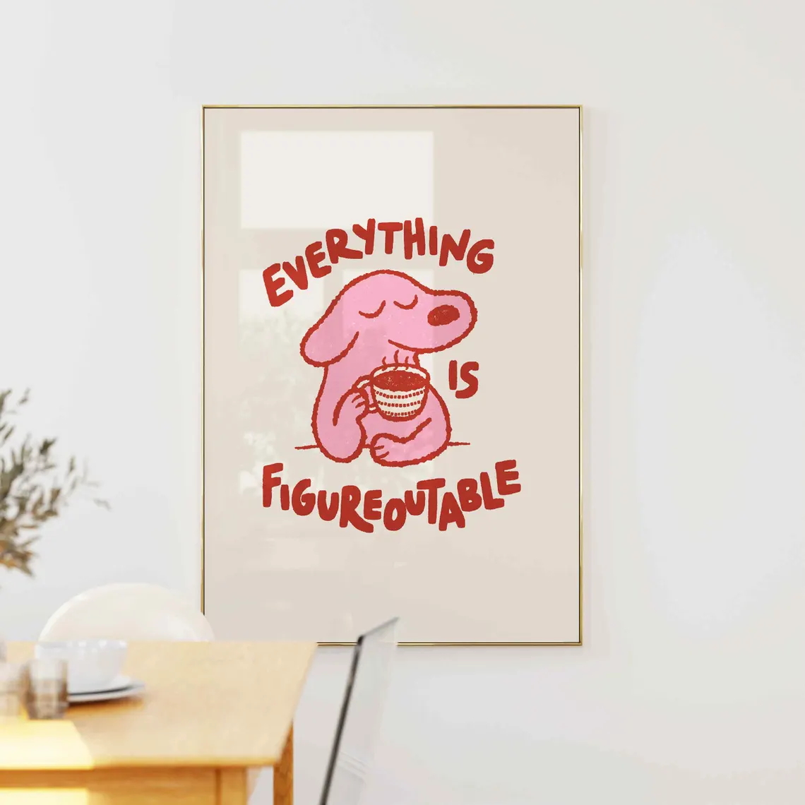 Everything Is Figureoutable Mo - Home Decor Nz 评论和价格