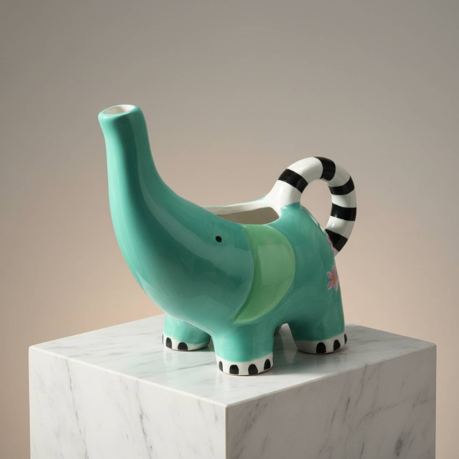 Elephant Watering Can Gift Ide - Home Decor Garden Ideas 评论和价格