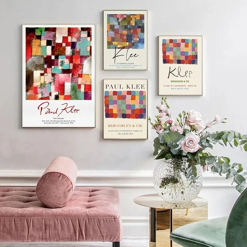 Paul Klee Exhibition Styles Wa - Home Decor Minimalist Style 评论和价格