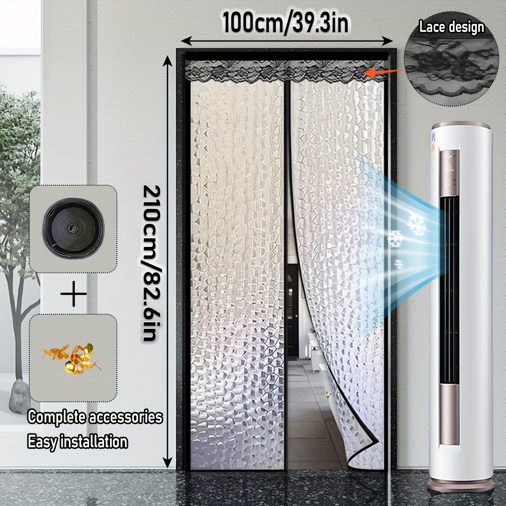 Magnetic EVA Thermal Door Curt - Room Divider Screen 评论和价格