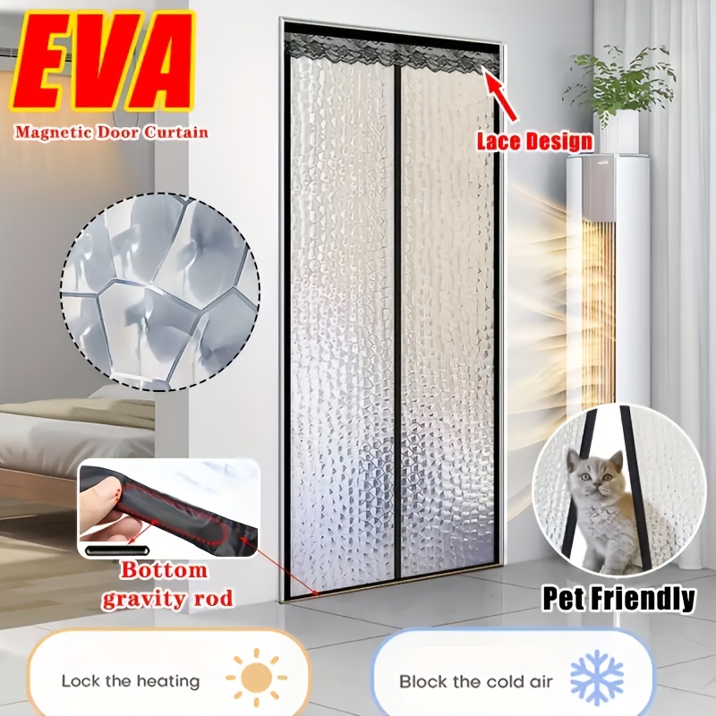Magnetic EVA Thermal Door Curt - Room Divider Screen 评论和价格