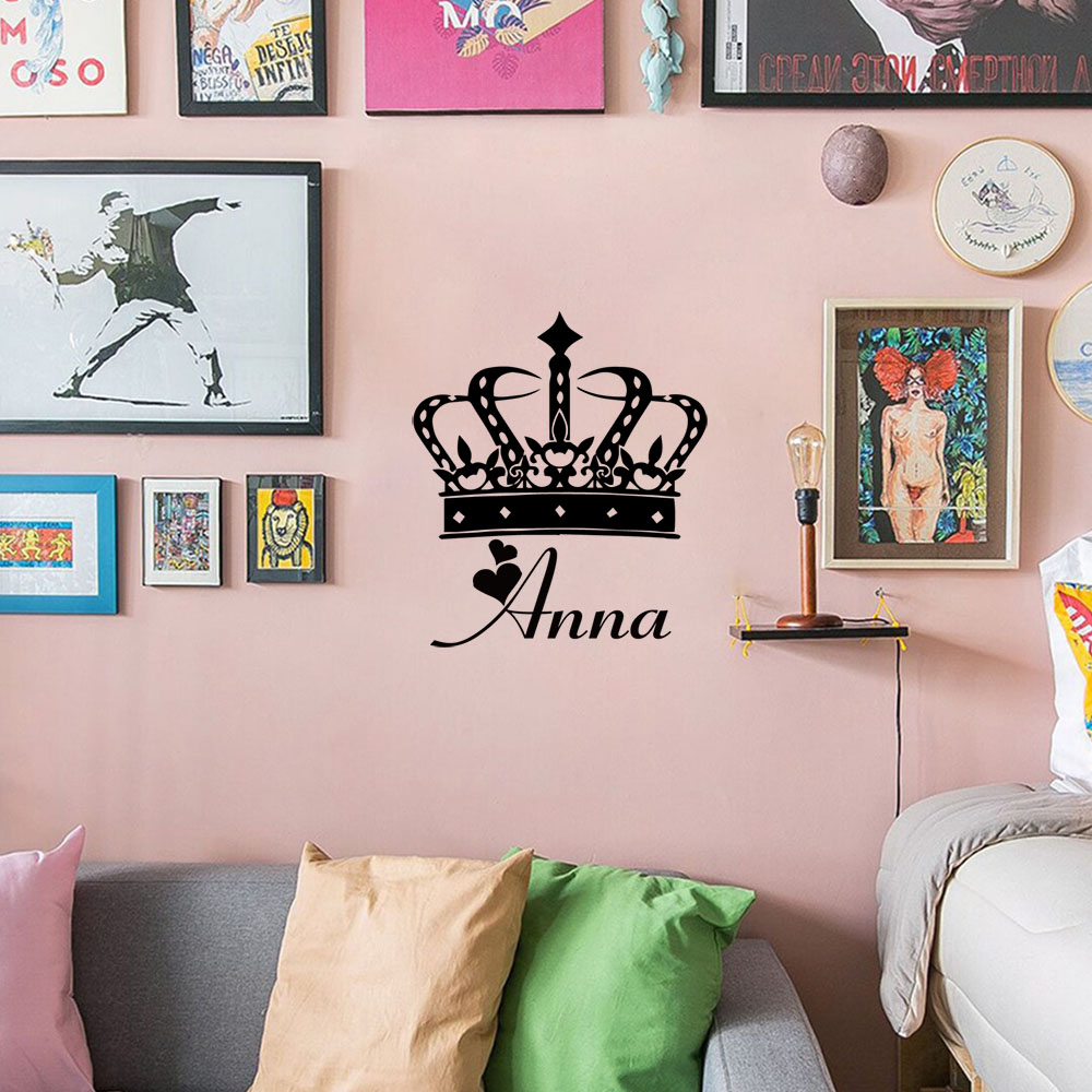 1PC Excellent Queen Personaliz - Home Decor Wall Stickers 评论和价格