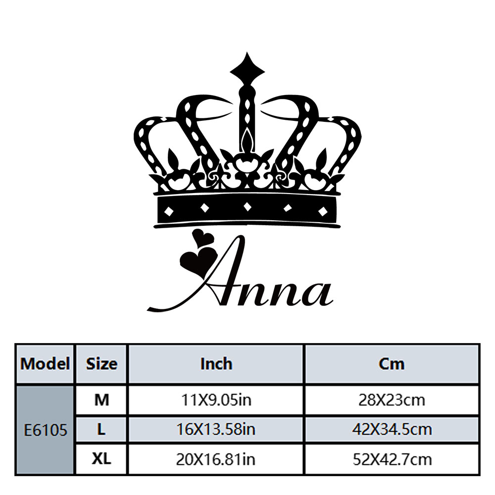 1PC Excellent Queen Personaliz - Home Decor Wall Stickers 评论和价格