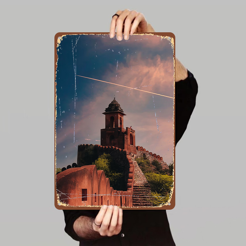 Vintage Jaipur Fortress Dusk S - Home Decor Jaipur 评论和价格