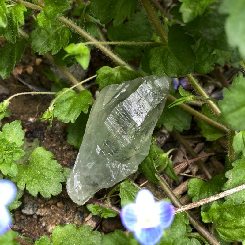 1pc30-70g Natural Green Crysta - Home Decor Garden Ideas 评论和价格