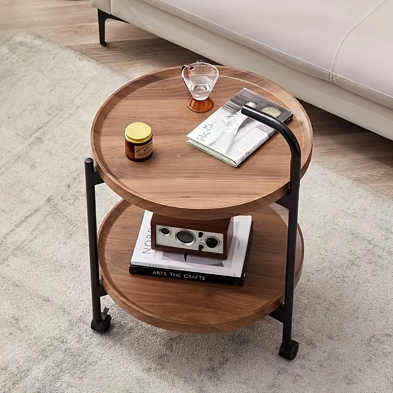 Nordic Style Rolling Side Tabl - Home Decor Minimalist Style 评论和价格
