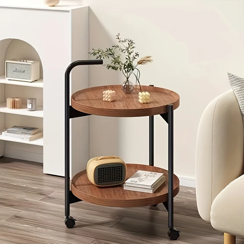 Nordic Style Rolling Side Tabl - Home Decor Minimalist Style 评论和价格