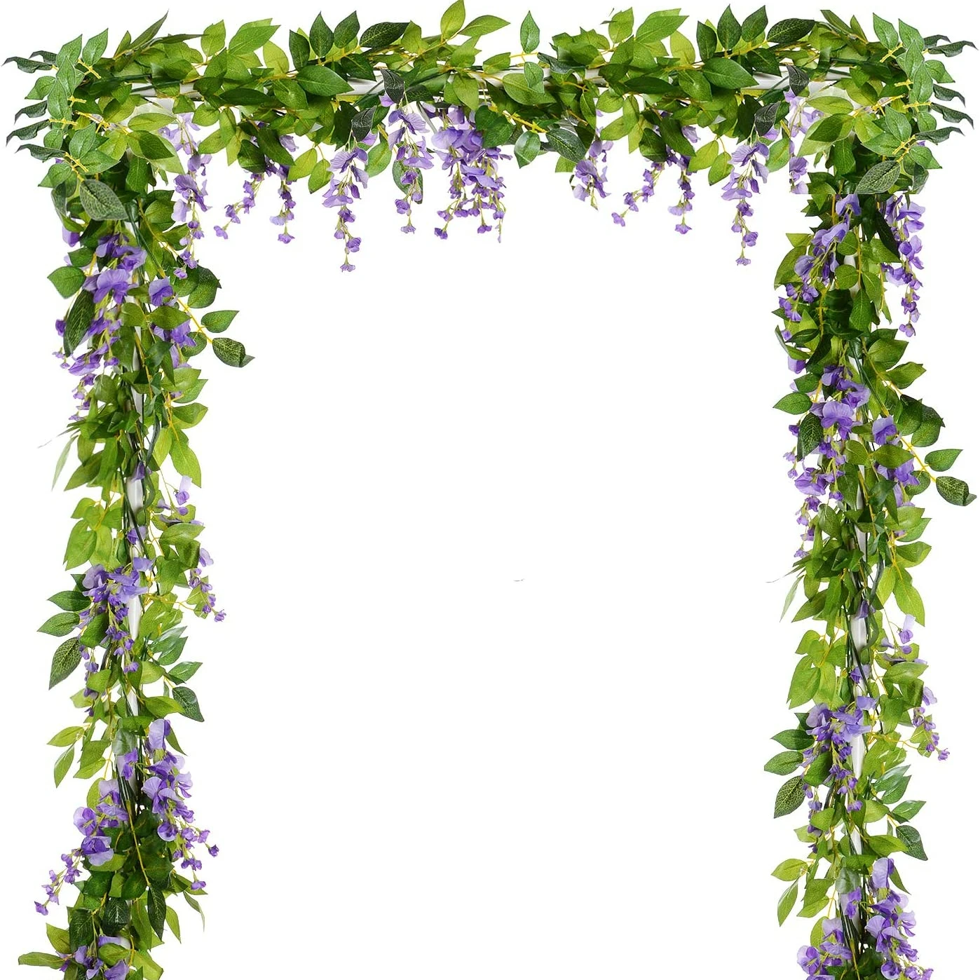 1.8M Artificial Flowers Silk A - Home Decor Rattan 评论和价格